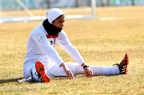 تمرين تيم ملي فوتبال زير 19 سال بانوان