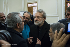 دیدار رییس سازمان صدا و سیما و جمعی از مستندسازان با رییس مجلس شورای اسلامی