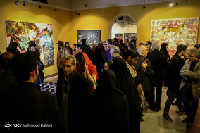 افتتاحیه دهمین جشنواره بین‌المللی هنرهای تجسمی فجر