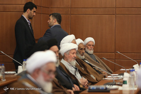 سومین جلسه مشترک هیئت رئیسه خبرگان رهبری با کمیسیون های داخلی دوره پنجم