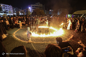 هشتمین روز از اجراهای خیابانی جشنواره بین المللی تئاتر فجر