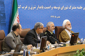 جلسه مشترک شورای توسعه و امنیت پایدار شرق و غرب کشور