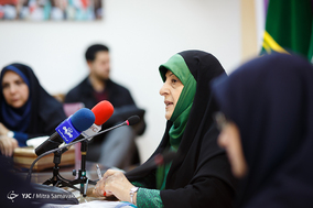 نشست خبری معصومه ابتکار معاون رییس جمهور در امور زنان و خانواده