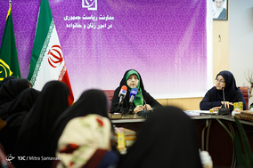 نشست خبری معصومه ابتکار معاون رییس جمهور در امور زنان و خانواده