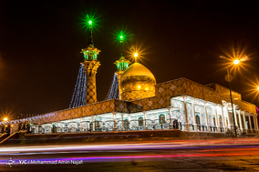 بارش شبانه برف در همدان