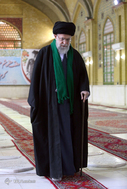 حضور رهبر معظم انقلاب در مرقد مطهر امام راحل و گلزار شهدای بهشت زهرا(س)