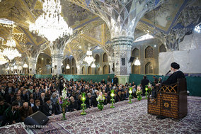 مراسم عزاداری شهادت حضرت زهرا (س) در حرم مطهر امام رضا (ع)