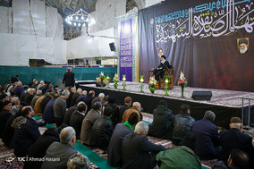 مراسم عزاداری شهادت حضرت زهرا (س) در حرم مطهر امام رضا (ع)
