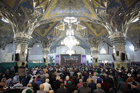 مراسم عزاداری شهادت حضرت زهرا (س) در حرم مطهر امام رضا (ع)