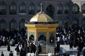 مراسم عزاداری شهادت حضرت زهرا (س) در حرم مطهر امام رضا (ع)
