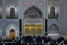 مراسم عزاداری شهادت حضرت زهرا (س) در حرم مطهر امام رضا (ع)