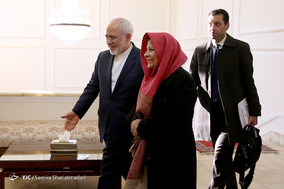 دیدار شمشاد اختر معاون دبیر کل سازمان ملل متحد با ظریف