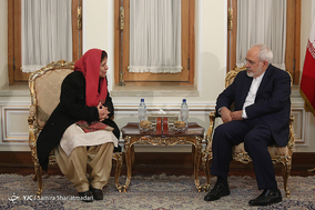 دیدار شمشاد اختر معاون دبیر کل سازمان ملل متحد با ظریف