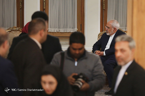 دیدار شمشاد اختر معاون دبیر کل سازمان ملل متحد با ظریف