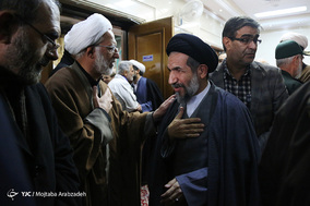 مراسم گرامیداشت چهلم آیت الله حائری شیرازی