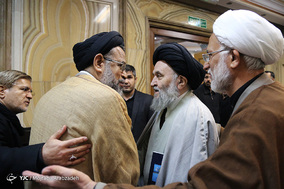 مراسم گرامیداشت چهلم آیت الله حائری شیرازی