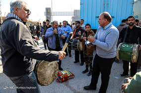 ورود ‌پیکر ۲۸ شهید دفاع مقدس از شلمچه
