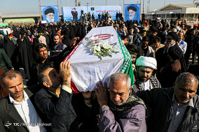 ورود ‌پیکر ۲۸ شهید دفاع مقدس از شلمچه