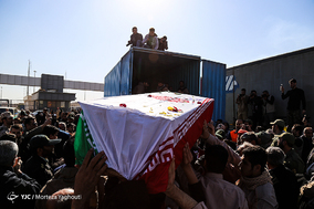 ورود ‌پیکر ۲۸ شهید دفاع مقدس از شلمچه