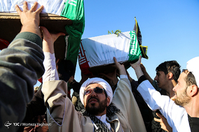 ورود ‌پیکر ۲۸ شهید دفاع مقدس از شلمچه