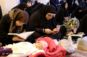 مراسم چهلمین روز در گذشت آیت الله حائری شیرازی در شیراز