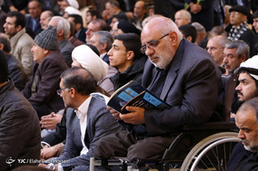 مراسم چهلمین روز در گذشت آیت الله حائری شیرازی در شیراز