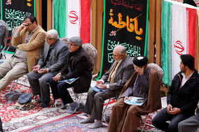 مراسم چهلمین روز در گذشت آیت الله حائری شیرازی در شیراز
