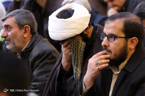 مراسم چهلمین روز در گذشت آیت الله حائری شیرازی در شیراز