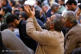 مراسم چهلمین روز در گذشت آیت الله حائری شیرازی در شیراز