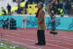 دیدار تیم های فوتبال پرسپولیس و سپاهان اصفهان
