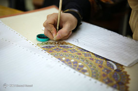 طرح «کتابت وحی» به مناسبت ایام‌الله دهه فجر در مشهد مقدس