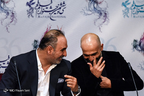 نشست خبری فیلم لاتاری - روز سوم جشنواره فیلم فجر