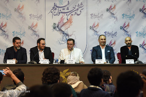 نشست خبری فیلم لاتاری - روز سوم جشنواره فیلم فجر