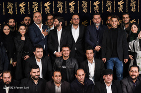 نشست خبری فیلم لاتاری - روز سوم جشنواره فیلم فجر