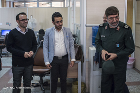 بازدید سخنگوی سپاه پاسداران انقلاب اسلامی از باشگاه خبرنگاران جوان
