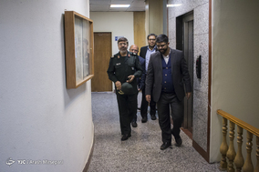بازدید سخنگوی سپاه پاسداران انقلاب اسلامی از باشگاه خبرنگاران جوان