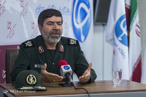 بازدید سخنگوی سپاه پاسداران انقلاب اسلامی از باشگاه خبرنگاران جوان