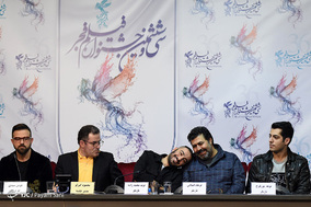 نشست خبری فیلم مغزهای کوچک زنگ زده- روز پنجم جشنواره فیلم فجر