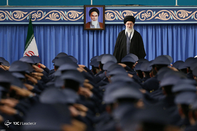دیدار فرماندهان نیروی هوایی و پدافند هوایی ارتش با فرماندهی معظم کل قوا