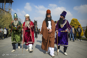 مسابقات نمادین چوگان در میدان نقش جهان به مناسبت دهه فجر