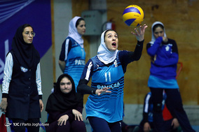 دیدار والیبال بانوان پیکان و شهرداری تبریز