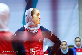 دیدار والیبال بانوان پیکان و شهرداری تبریز