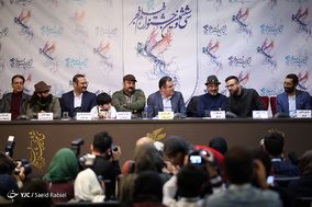 نشست خبری فیلم مصادره- روز هشتم جشنواره فیلم فجر