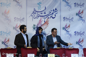 نشست خبری فیلم دارکوب - روز هشتم جشنواره فیلم فجر