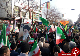 حضور تماشایی مردم گلستان در جشن انقلاب