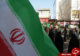 حضور تماشایی مردم گلستان در جشن انقلاب