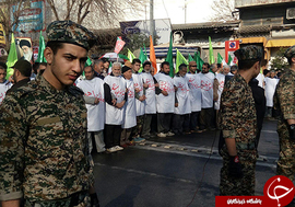 حضور تماشایی مردم گلستان در جشن انقلاب
