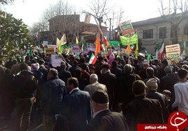 حضور تماشایی مردم گلستان در جشن انقلاب