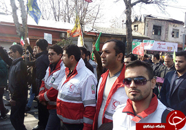 حضور تماشایی مردم گلستان در جشن انقلاب