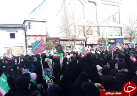 حضور تماشایی مردم گلستان در جشن انقلاب